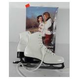American Rocket figure skates with box, women