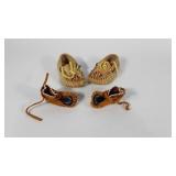 Moccasins,  baby and toddler sized