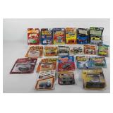 Toys, carded toy collection, cars, planes,