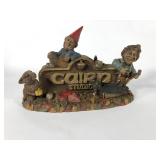 Tom Clark Cairn Studios gnome Greetings sign