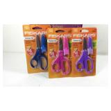 Scissors, pack of 12 Fiskars safety edge