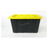 HDX 27 gallon heavy-duty tote with lid