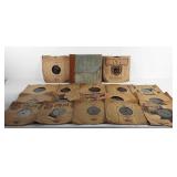 Box of records, includes I Wont do-fox trot,