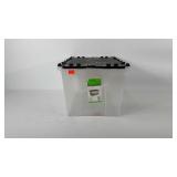 12 gallon tote with interlocking lid