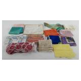 Handkerchiefs and scarves,