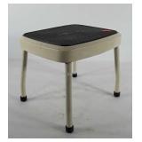 Cosco metal step stool, 10.5" x 11" x 12"