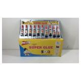 Super glue, case of 8 packs