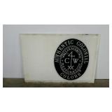 Plastic advertising sign, Williamsburg