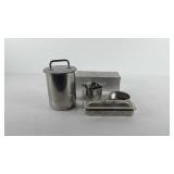 Medical items, includes stainless steel vollrath