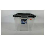 Sterilite 19 gallon tote with latching lid