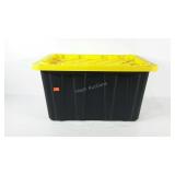 HDX 27 gallon heavy-duty tote with lid