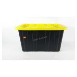 HDX 27 gallon heavy-duty tote with lid