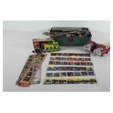 Toys, includes two coca-cola Buddy L trucks,