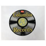 Advertising, porcelain Columbia Records sign by