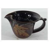 Pottery pitcher, artist signed and dated, 4.5"
