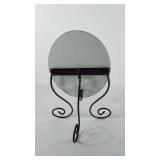 Vanity table mirror, 14"