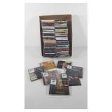 CDs, approximately 90 CDs, artists include Steve