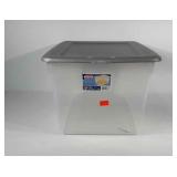 Sterilite 58 quart tote with lid