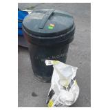 Trash Can unknown contents plus bag of All
