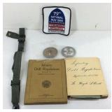 Infinity drill regulation books,m1891 and 1919,,