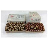 Ammo, two boxes 9mm 115gr ball full