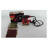 Tools, electric skil sander, with box and some