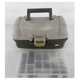 Fishing supplies, Plano tackle box and Flambeau