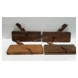 Four molding planes.