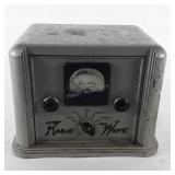 Radio wave signal tester in art decor style