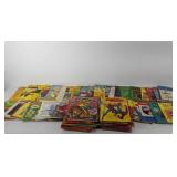 Group of coloring books, some older, all