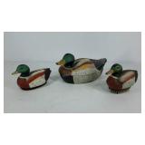 Porcelain ducks, Jasco lint brush with damage,