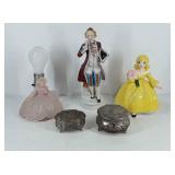 Decor group, colonial statue made in occupied