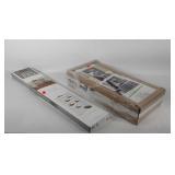 Shelving, media storage tower, 19.5" × 9.5" ×