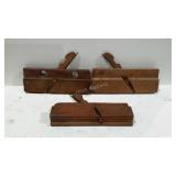 Three molding planes.