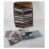 CDs, 60 plus titles,  includes Deep Purple, Lizz