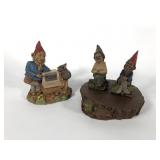 Tom Clark Cairn Studios gnomes, Y2K, 6", Mr. and