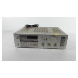 Sony FM Stereo/FM-AM receiver, powers on