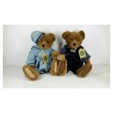 Two Boyds Bears, Constance and Nelson, 16" tall