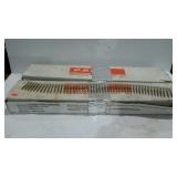 Two boxes  of belted screws.