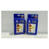 Two 1/2" gluing clamps, in boxes.