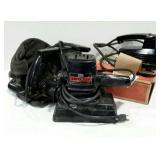 Three electric sanders. Craftsman belt sander and