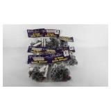 Plastic space toys, 51 piece playsets, eight, all