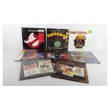 Vinyl records,  thirteen sound track albums,