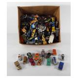 Die cast toy car group, large group, various