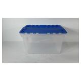 Cornerstone tote with interlocking lid, 16" ×