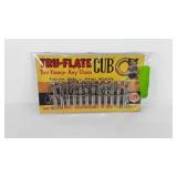 Tru-flate "cub" tire gauge key chains