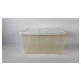 Sterilite 56 quart tote with lid