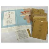 Geologic Quadrangle Maps of different areas of