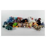 Toys, twenty TY beanie babies, includes whales,