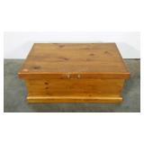 Nicely crafted hope chest with inscribed plaque
